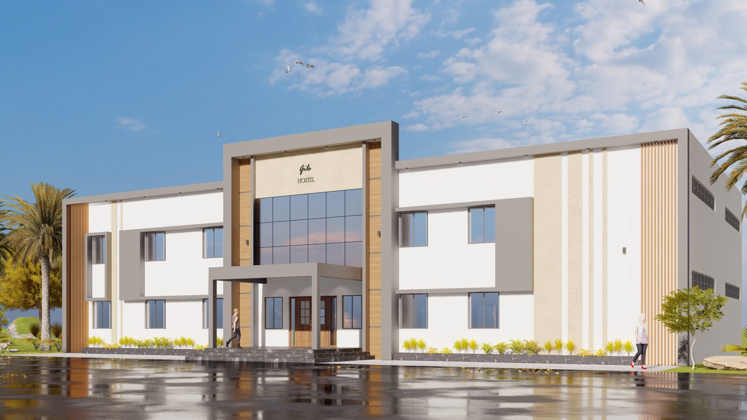 GIRLS HOSTEL BLOCK _VIEW 03